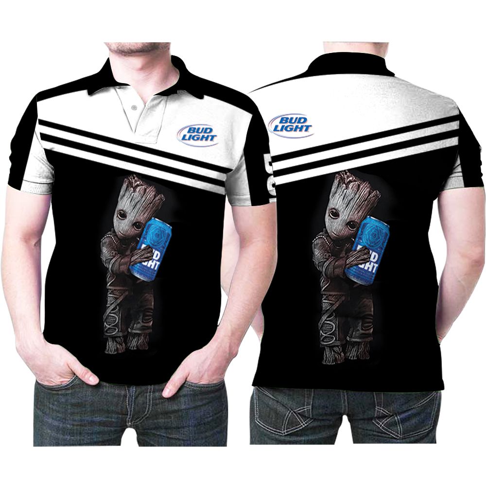 Groot Hugs Hennessy Wine 3d Printed Gift For Groot And Hennessy Lovers 2 Polo Shirt All Over Print Shirt 3d T-shirt