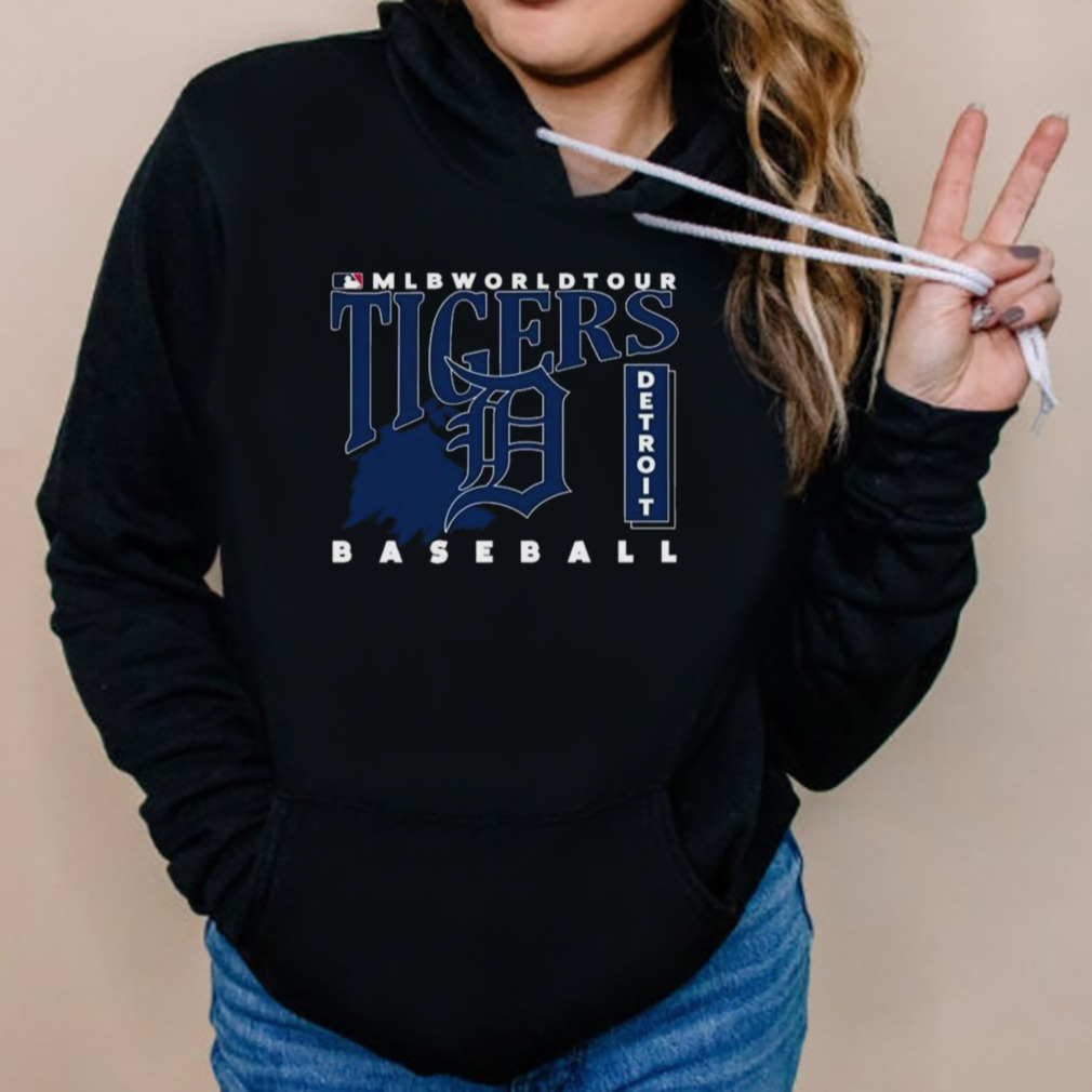 MLB World Tour Detroit Tigers baseball logo 2023 shirt, hoodie