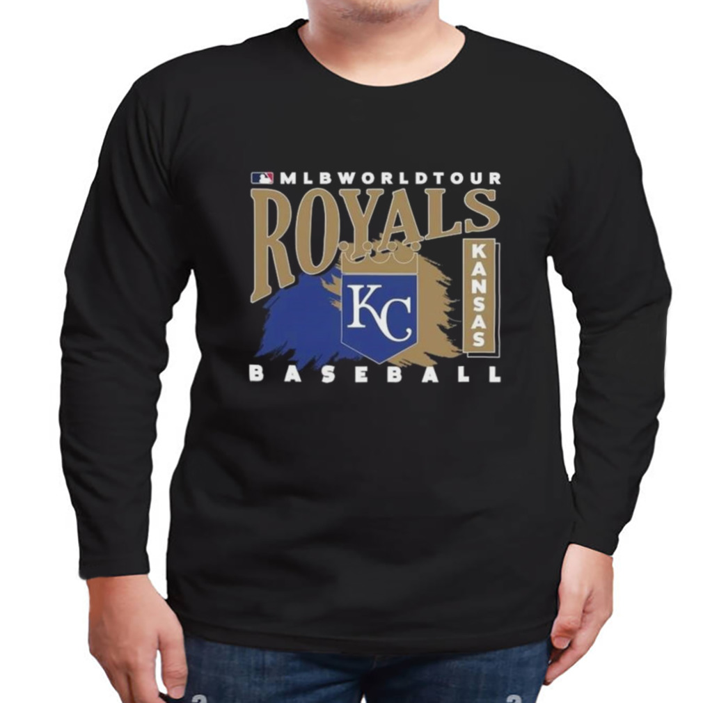 Kansas City Royals Lucky Charm 3/4 Royal Blue Sleeve Raglan Unisex S