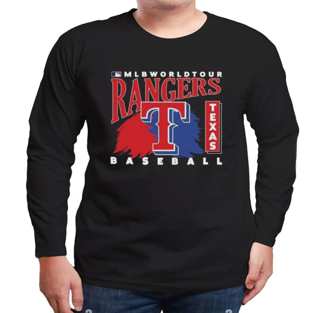 Mlb World Tour Texas Rangers Baseball Logo 2023 Shirt