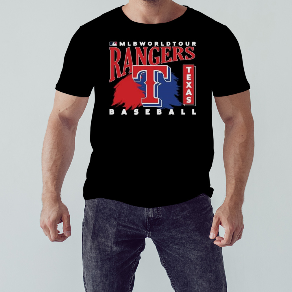 Mlb World Tour Texas Rangers Baseball Logo 2023 Shirt