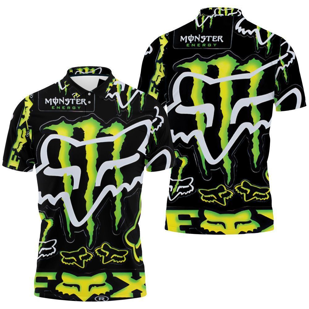 Monster Energy Logo For Lovers 3d Polo Shirt Jersey All Over Print Shirt 3d T-shirt