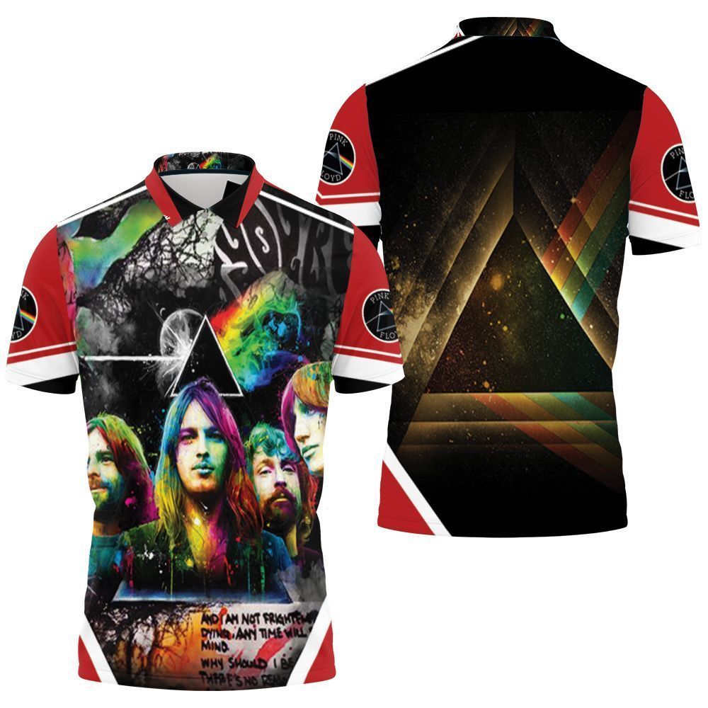 Pink Floyd Albums Mashup 3d Polo Shirt Jersey All Over Print Shirt 3d T-shirt