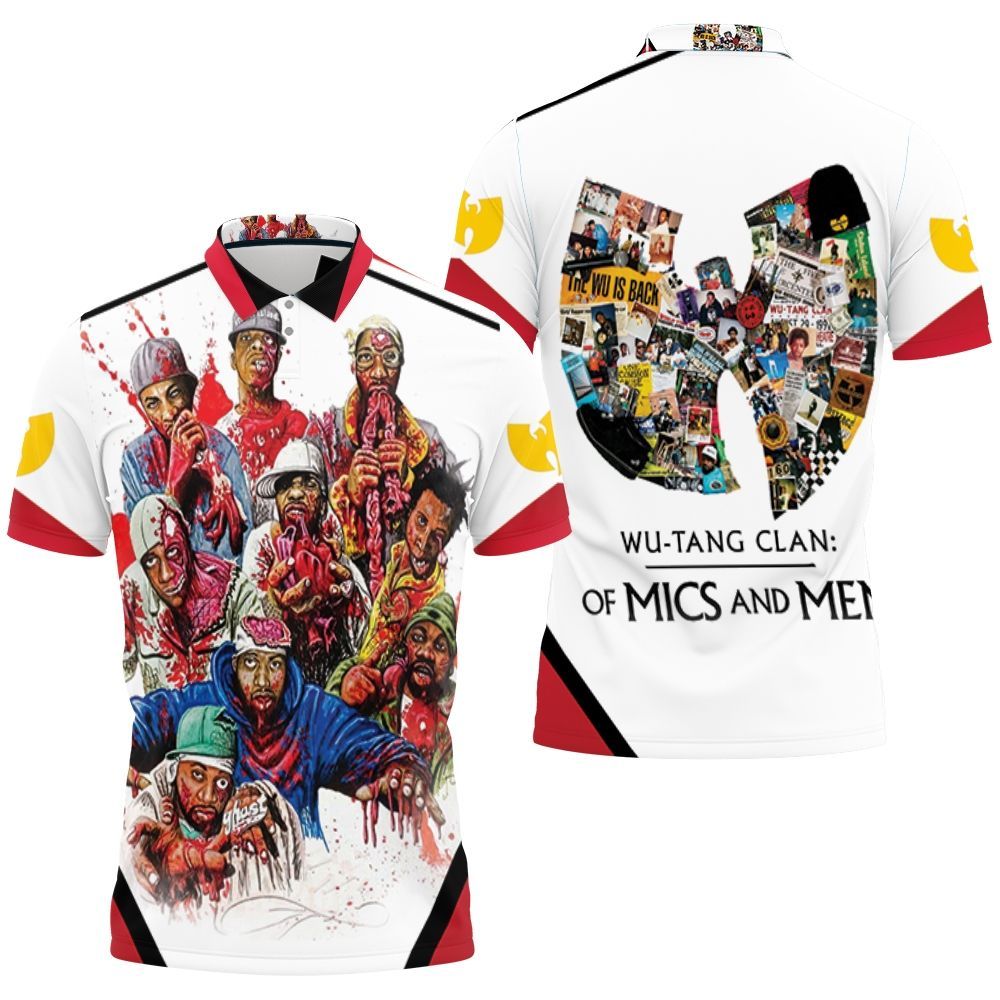 Wutang Clan Funny Zombie Hip Hop For Fan Polo Shirt All Over Print 3d T-shirt