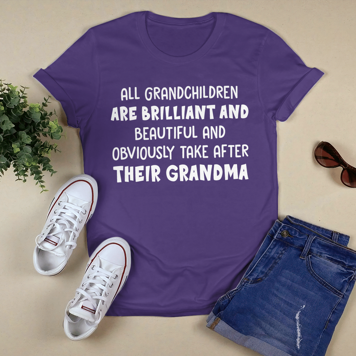 All Grandchildren Are Brilliant shirt