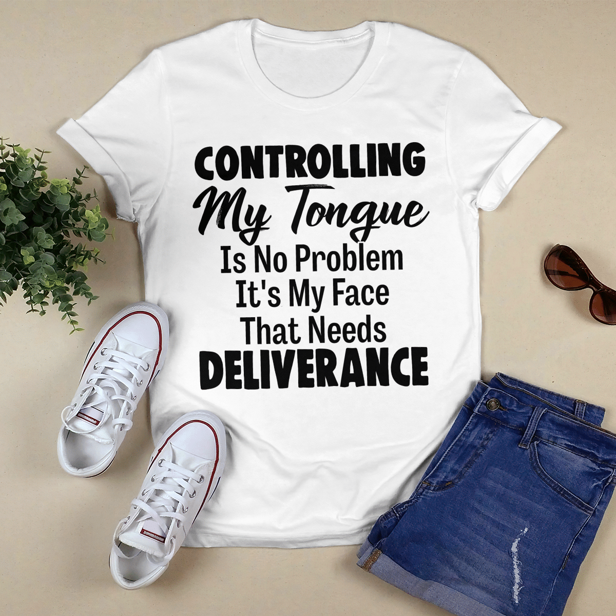 Controlling My Tongue shirt