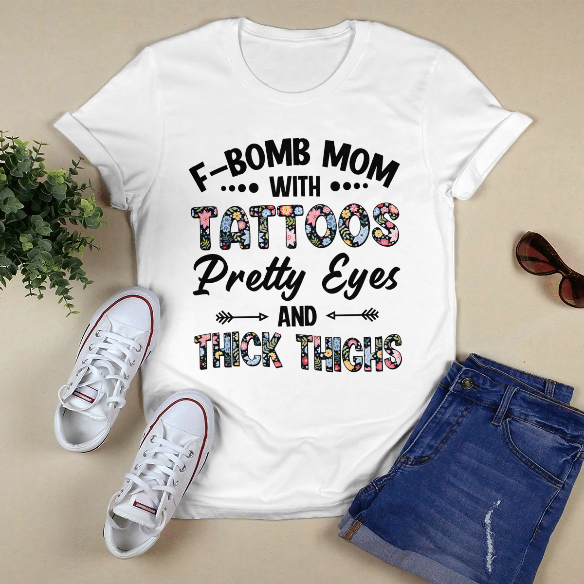 F-Bomb Mom With Tattoos shirt