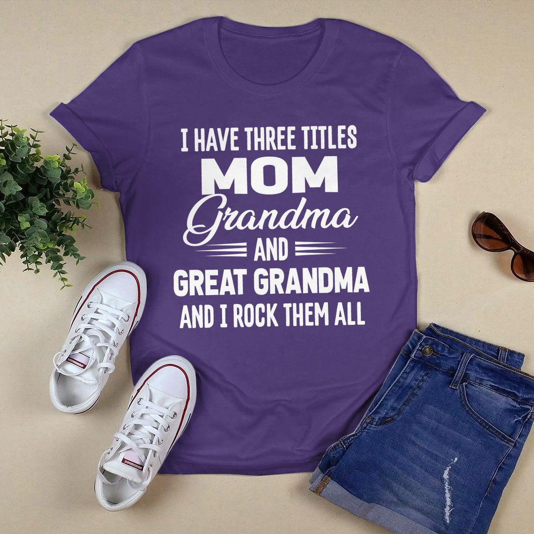 I Have Three Titles shirt
