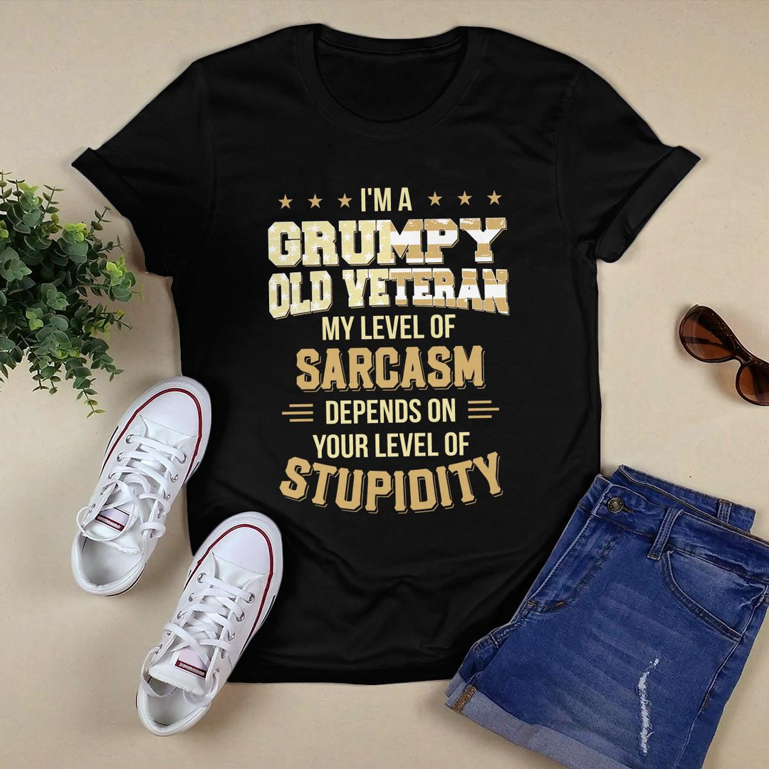 I_m A Grumpy Old Veteran shirt