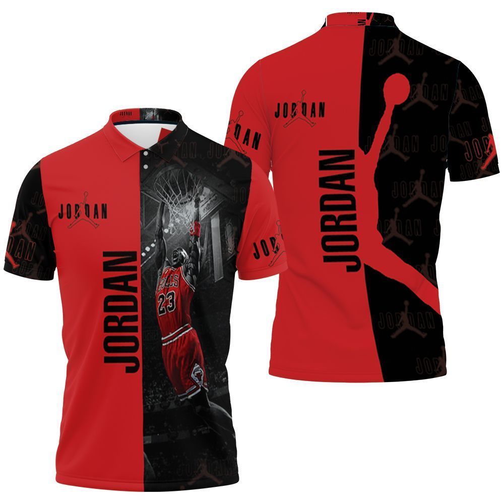 Legend Michael Jordan Chicago Bulls 23 3d Polo Shirt Jersey All Over Print Shirt 3d T-shirt