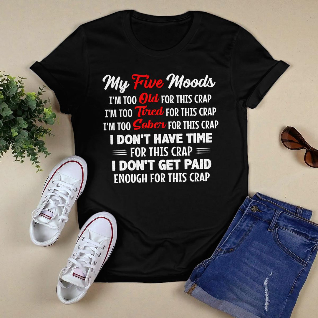 My Five Moods shirt