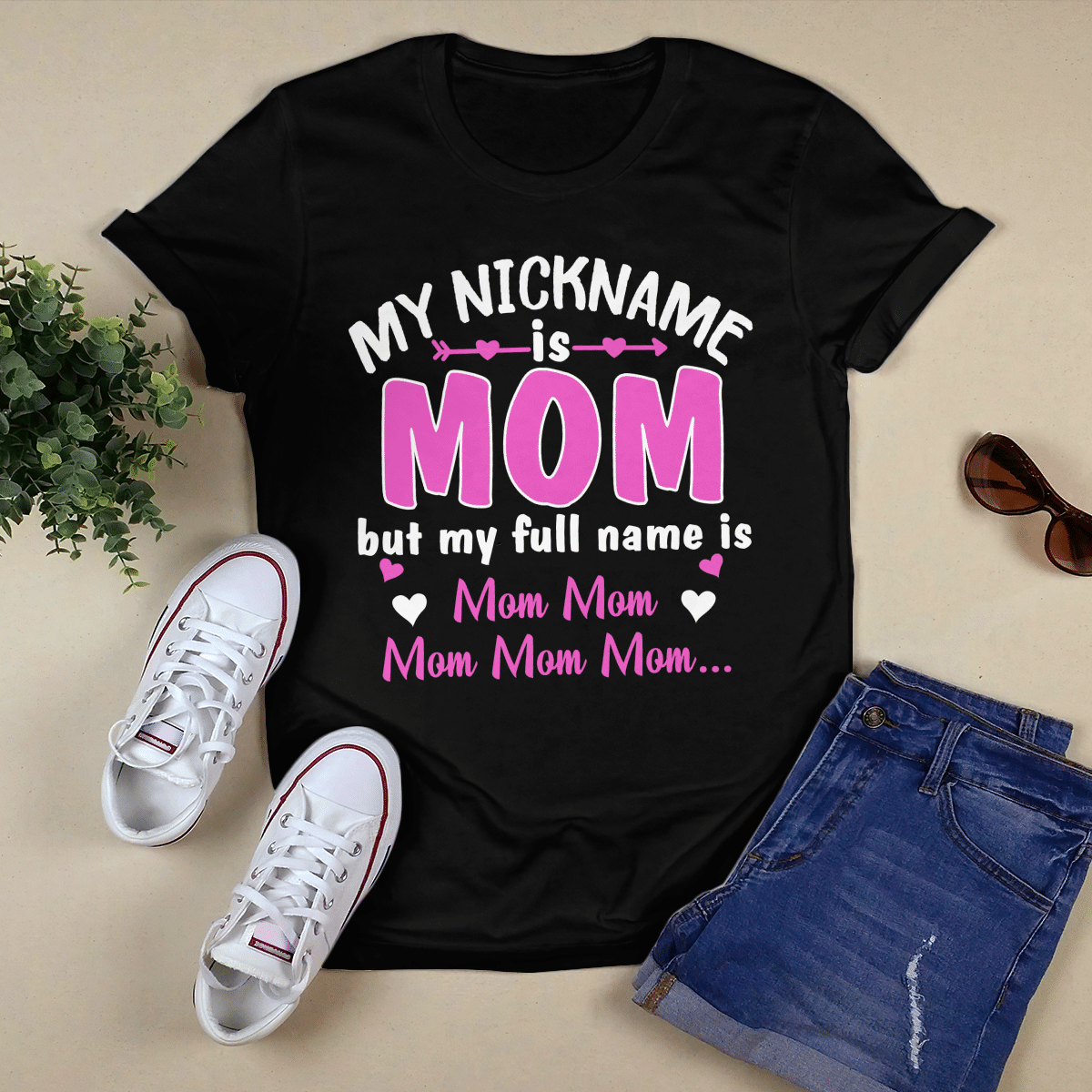 My Nickname Is Mom shirt