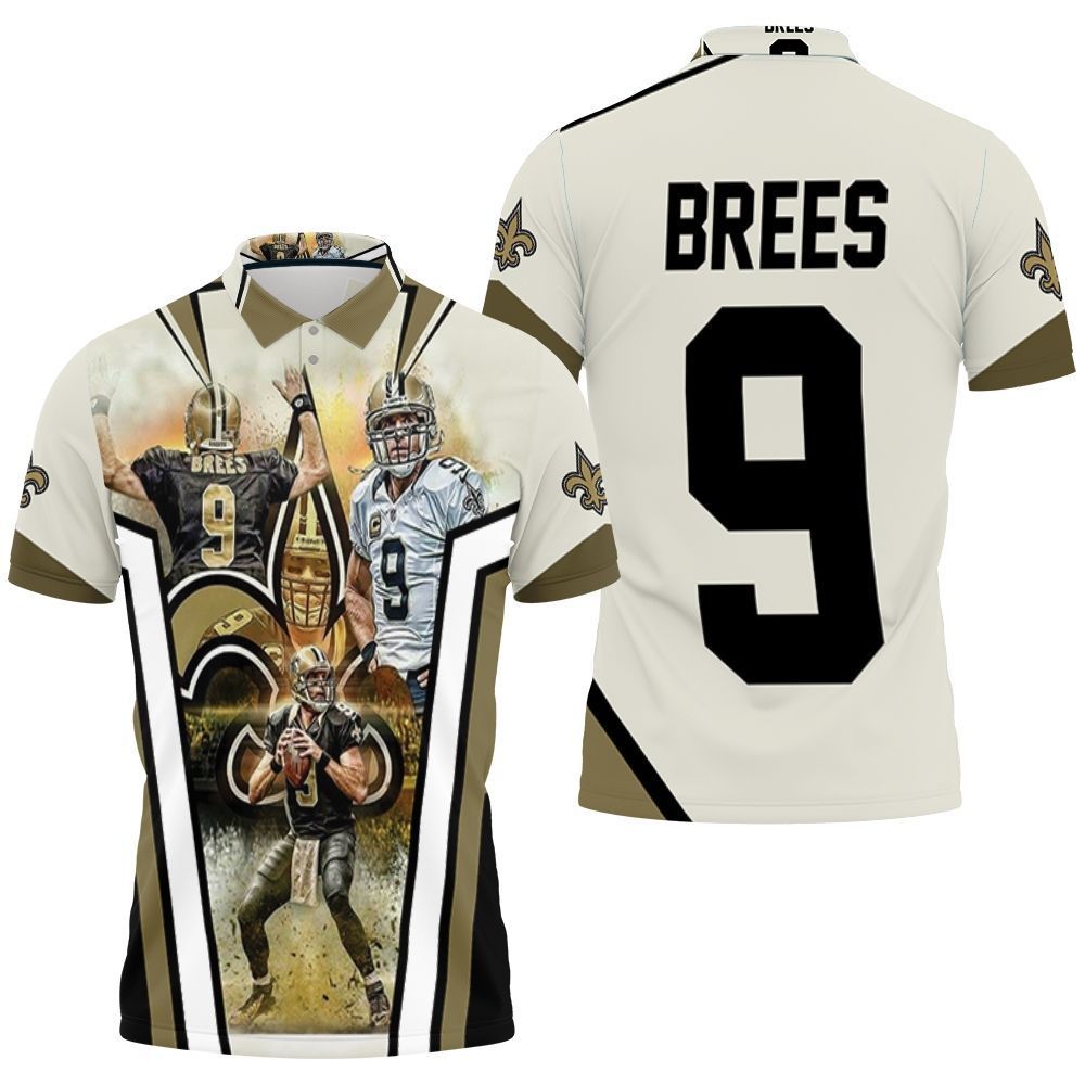 New Orleans Saints Stadium Polo Shirt All Over Print Shirt 3d T-shirt