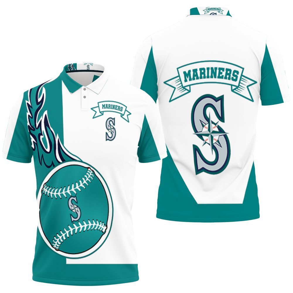 Seattle Mariners 3d Polo Shirt Jersey All Over Print Shirt 3d T-shirt