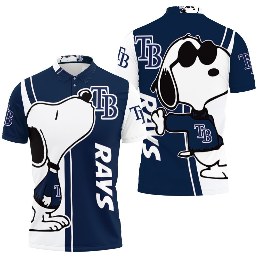 Tampa Bay Rays Snoopy Lover 3d Printed Polo Shirt All Over Print Shirt 3d T-shirt