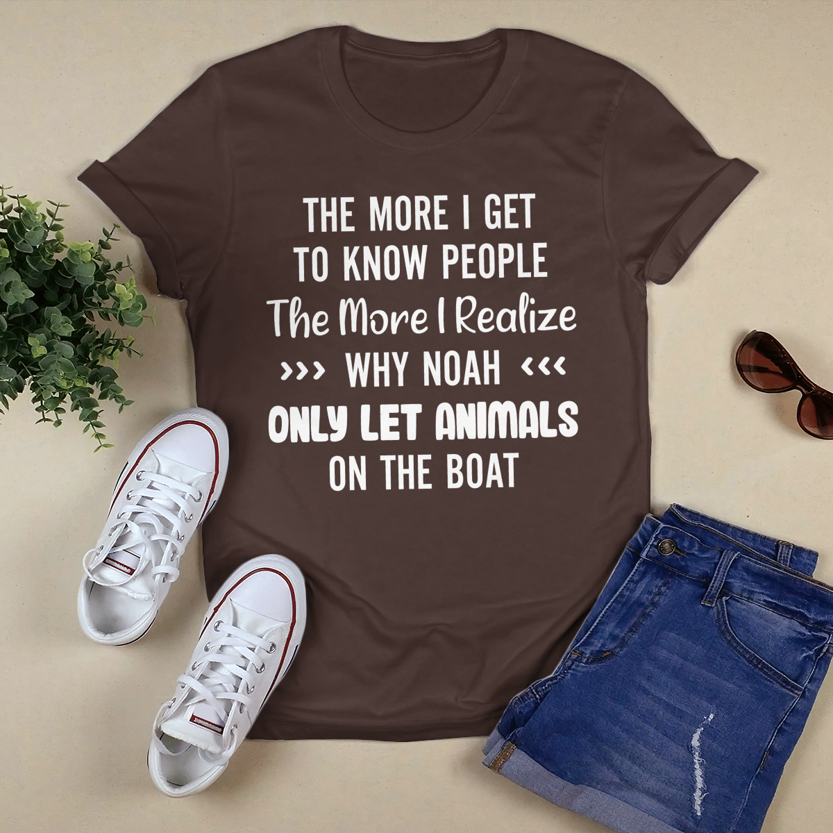 The More I Get To Know People shirt