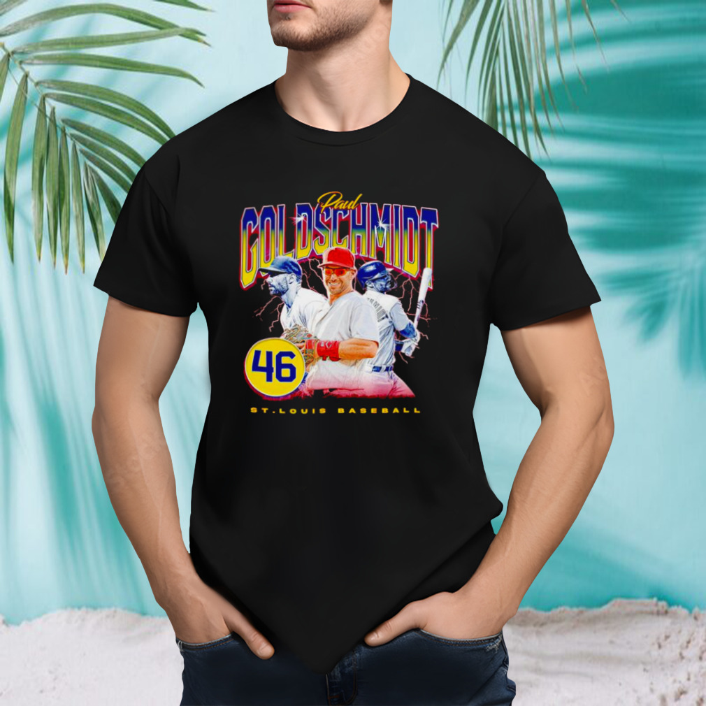 st Louis baseball Paul Goldschmidt retro 90s shirt