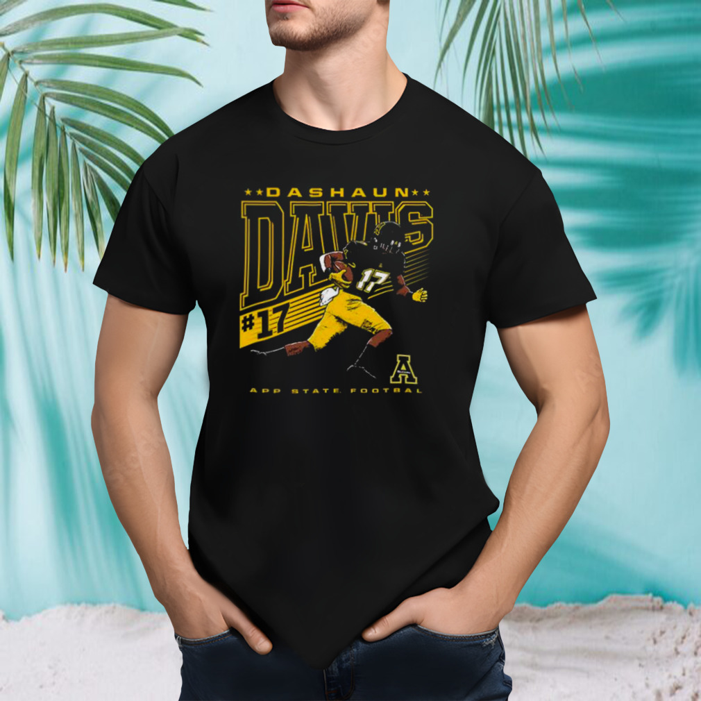 Appalachian State Mountaineers Dashaun Davis 2023 NCAA Football shirt