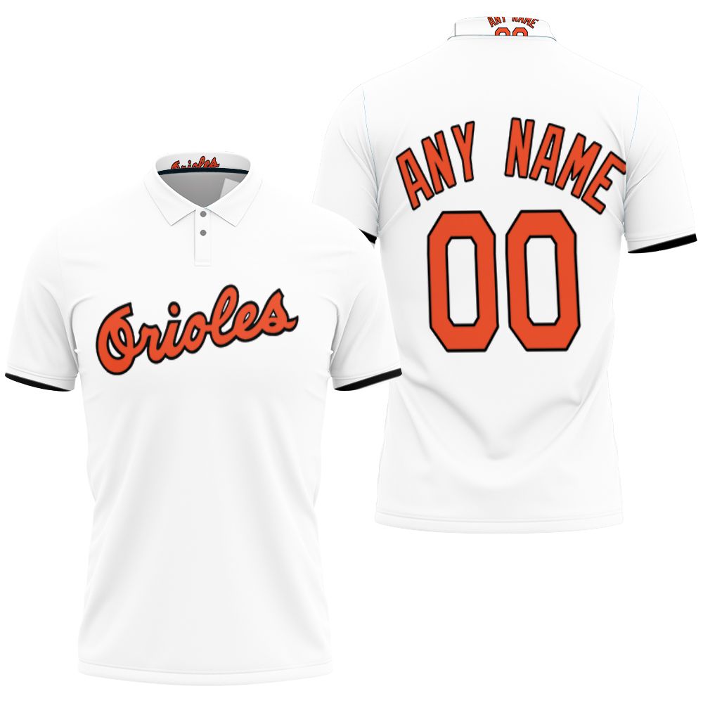 Baltimore Orioles Mlb Mitchell Ness 1985 Cooperstown Collection Mesh White 2019  Polo Shirt