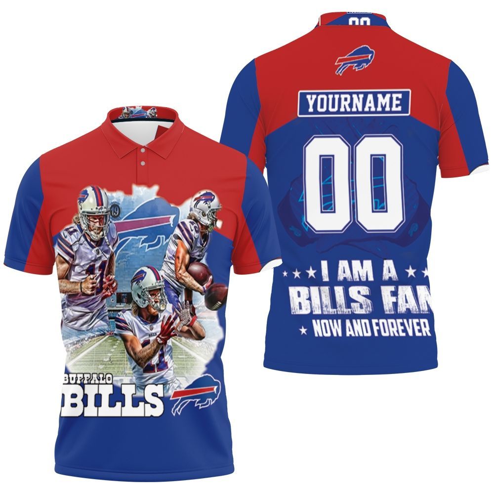 Buffalo Bills Damn Right Im Bills Fans Now And Forever Personalized Polo Shirt All Over Print 3d T-shirt