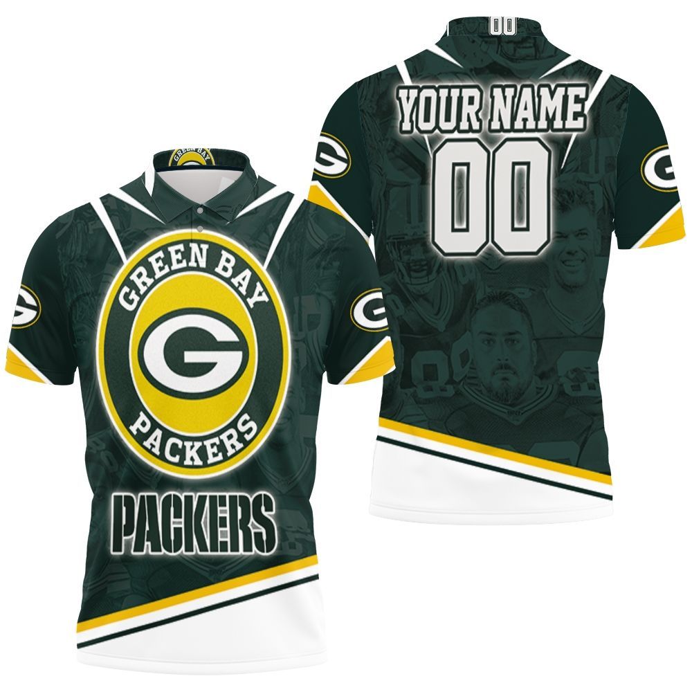 Green Bay Packers Legend Thanks Nfl Champion Personalized Polo Shirt All Over Print Shirt 3d T-shirt