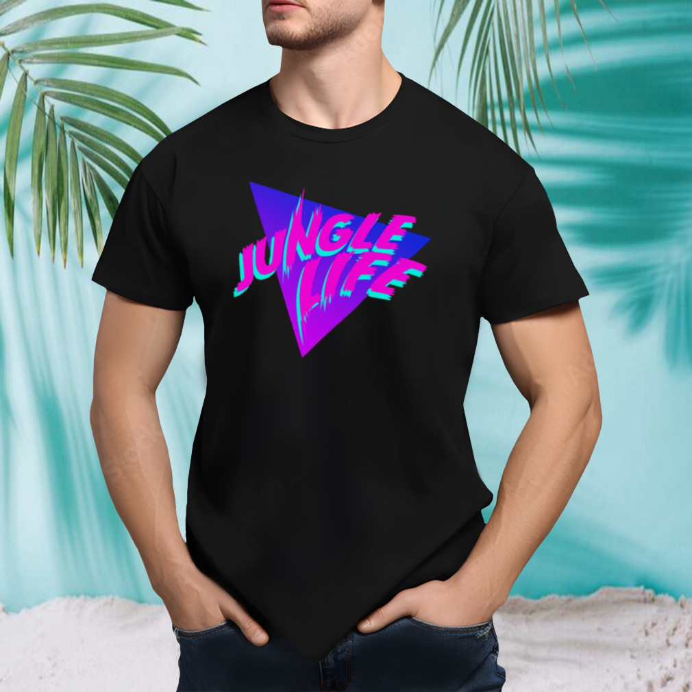 Jungle Life Illustration shirt