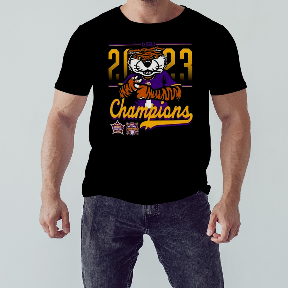 Lsu Tigers Baseball 2023 Dual National Champions Ring Me T-shirt