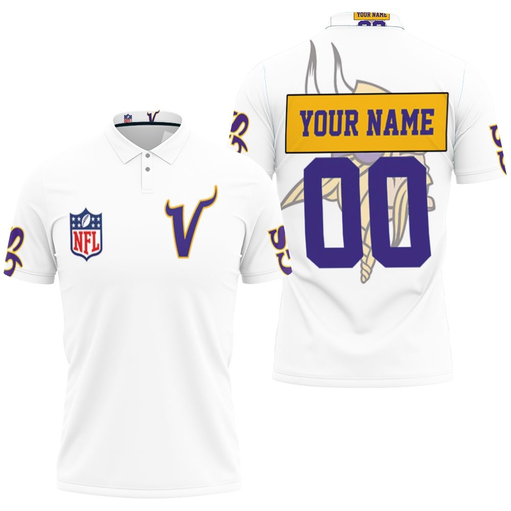 Minnesota Vikings Nfl Bomber Jacket  Personalized 1 3D All Over Print Polo Shirt