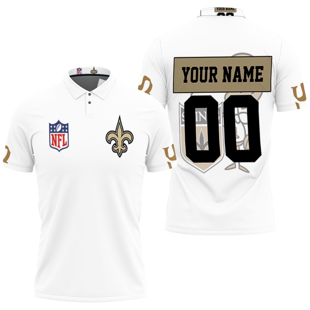 New Orleans Saints Nfl Bomber Jacket  Personalized 1 3D All Over Print Polo Shirt