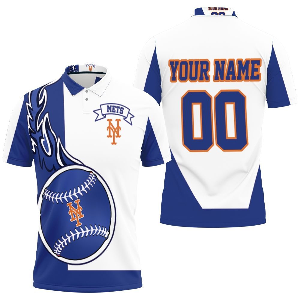New York Mets 3d Personalized Polo Shirt All Over Print Shirt 3d T