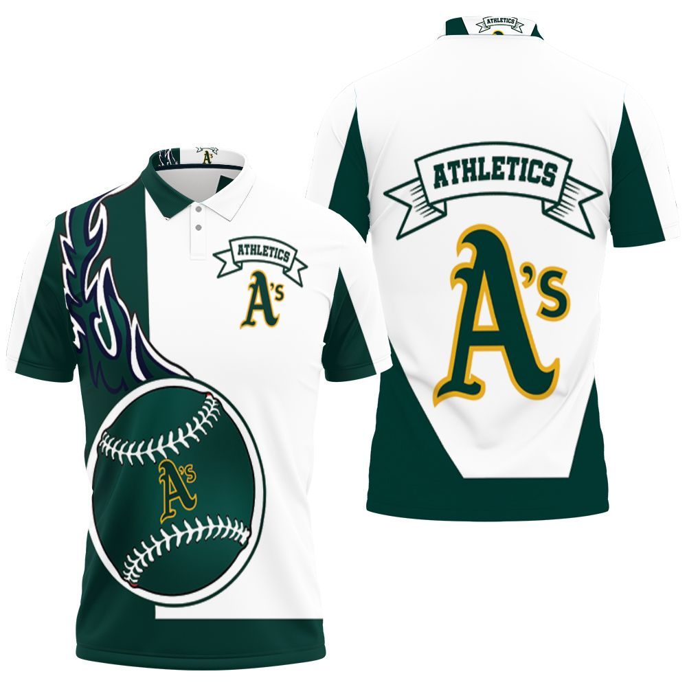 Oakland Athletics 3d Polo Shirt All Over Print Shirt 3d T-shirt