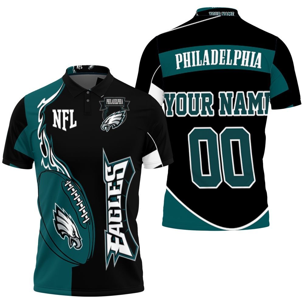 Philadelphia Eagles Nfl Lover Personalized Polo Shirt All Over Print Shirt 3d T-shirt