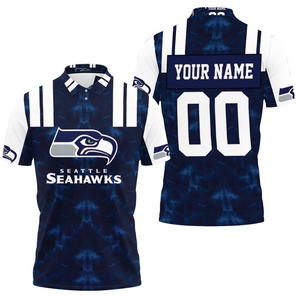 Seattle Seahawks Nfl For Seahawks Fan 3d Personalized 1 Polo Shirt All Over Print Shirt 3d T-shirt