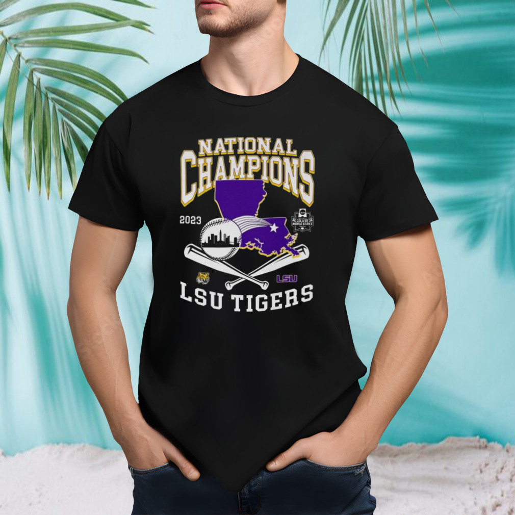 2023 National Champions College World Series LSU Tigers Shirt