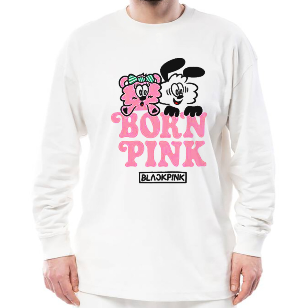 Born Pink BLACKPINK x Verdy Concert Fan Gifts T-Shirt - Trend Tee