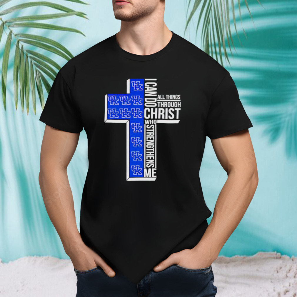 kentucky Wildcats I can do all things through Christ shirt
