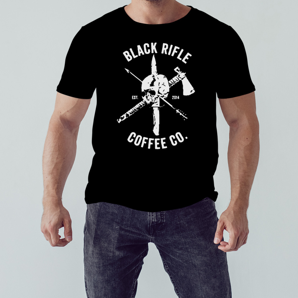 Joe Rogan Wearing Black Rifle Coffee Co Shirt