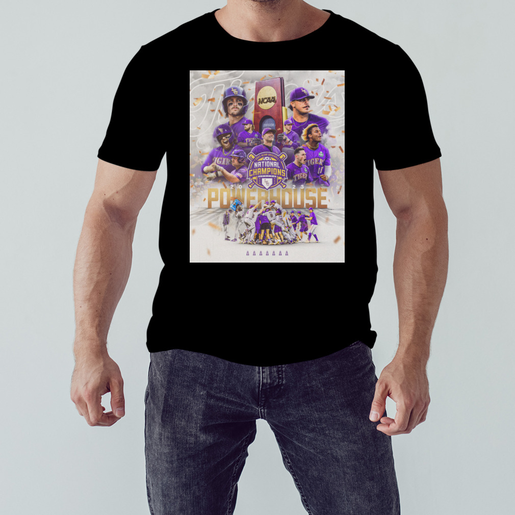 LSU Tigers 2023 NCAA Division I National Championship 7th national title in program history poster shirt