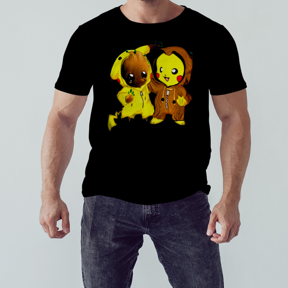 Pikachu groot best friend for life shirt