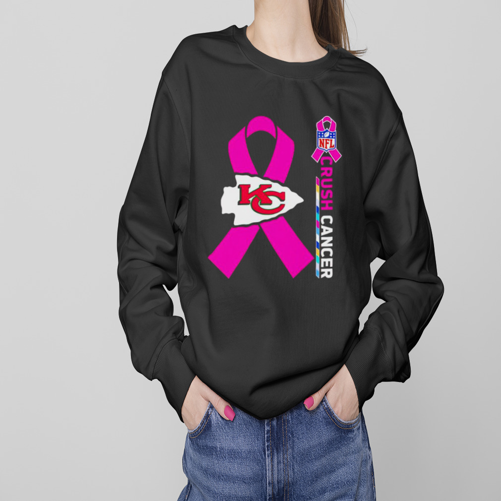 NFL Crush Cancer Kansas City Chiefs Shirt, hoodie, sweater, long