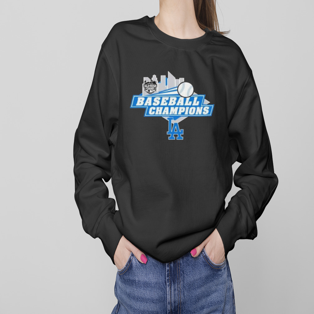 Baseball Champion Los Angeles Dodgers All Star Game logo T-shirt