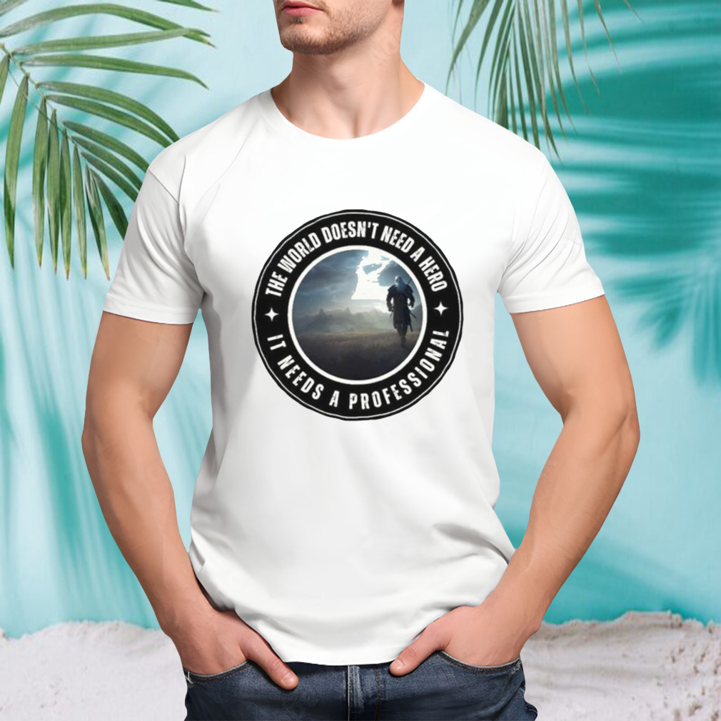 The Wolf Roams The Land The Witcher Shirt