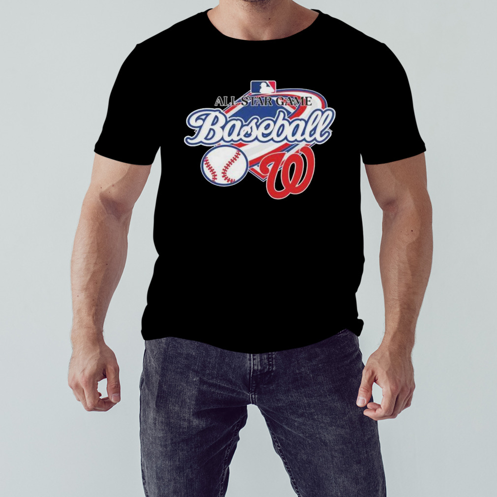 Nationals Baseball T-shirt  Baseball tshirts, Shirt shop, Baseball t