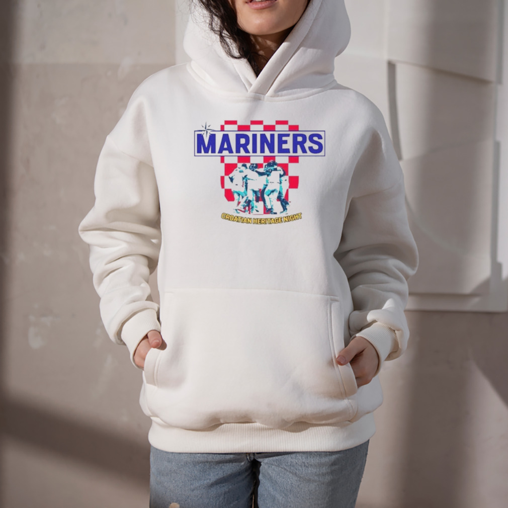 Seattle Mariners Croatian Heritage Day 2023 T Shirt - Limotees