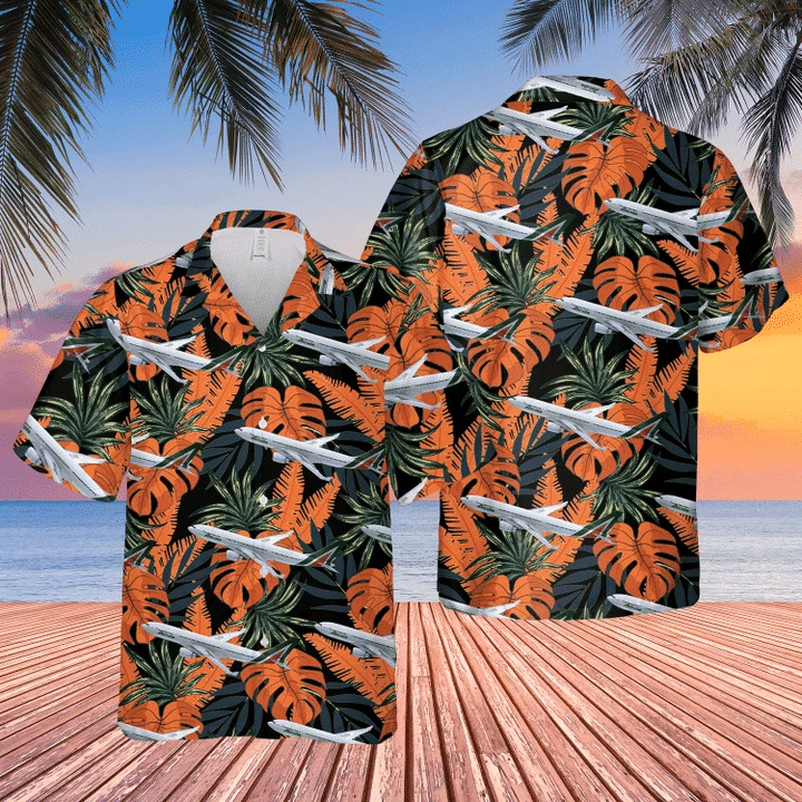 Alitalia Airbus A330-200 Hawaiian Shirt