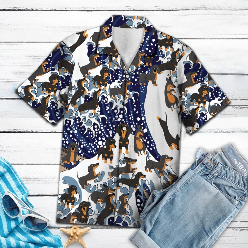 Dachshund Hawaiian Shirt