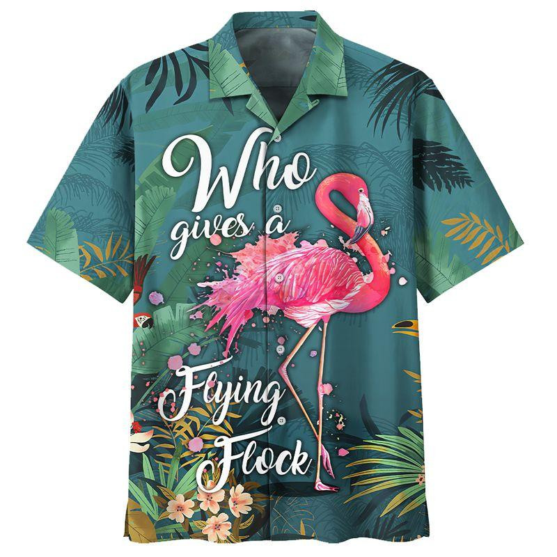 Flamingo Hawaiian Shirt  Unisex  Adult  Hw7247