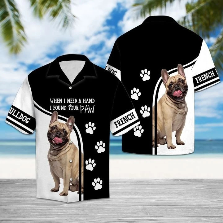 French Bulldog Hawaiian Shirt