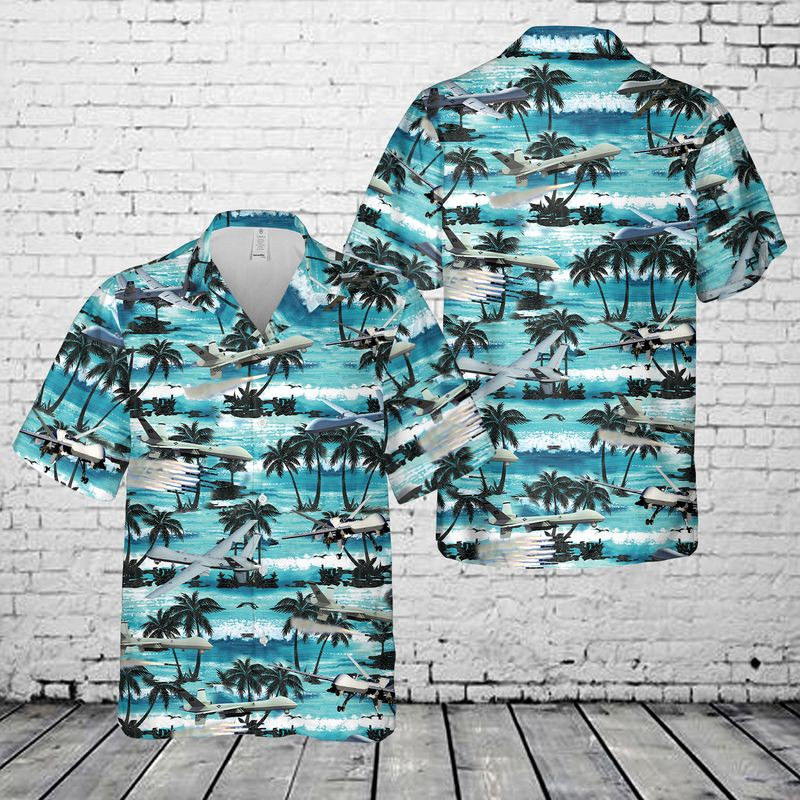 General Atomics Hawaiian Shirt