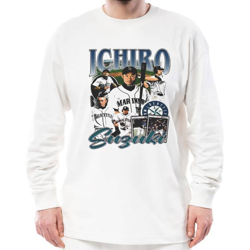 Ichiro Suzuki Seattle Mariners Vintage Shirt - Wow Tshirt Store Online